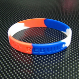 Segmented silicone bracelet