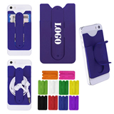Silicone Mobile Wallet with Stand