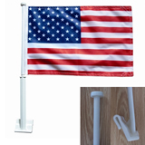 Single Reverse Car Flag