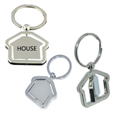 Spinning House Keychain