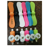 T-Shape 2 in1 Cellphone Mini Fan