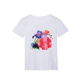 T Shirt With Heat Transfer Imprint