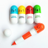 Telescopic Ballpoint Pill Pen