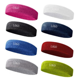 Terry Sports Embroidered Headband