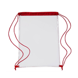 Transparent PVC Waterproof Drawstring Bag