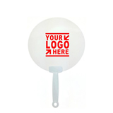 Transparent Plastic Hand Fan