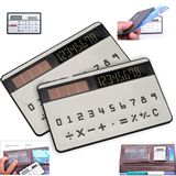 Ultra Thin Solar Powered Calculator