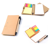 sticky pad with pen